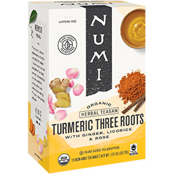 Numi Tumeric Three Roots 12ct thumbnail