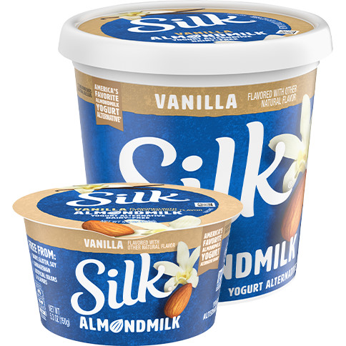 Silk Almond Yogurt Vanilla 5.3oz thumbnail