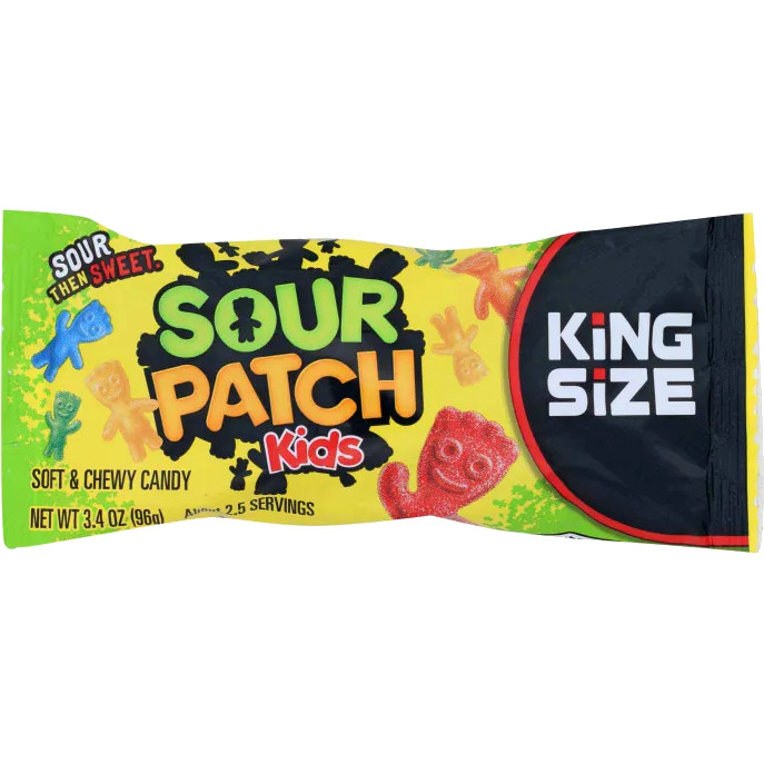 Sour Patch Kids King Size 3.4oz thumbnail