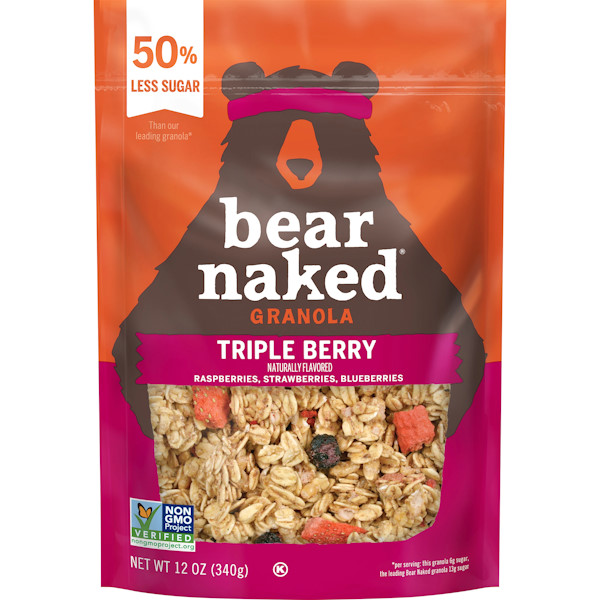 Bear Naked Granola Triple Berry 12oz thumbnail