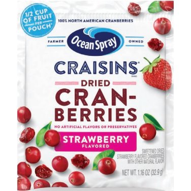 Ocean Spray Craisins & Strawberry 1.16oz thumbnail