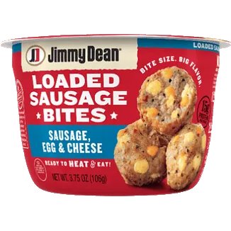 Jimmy Dean Loaded Sausage Bites 3.75oz thumbnail