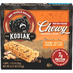 Kodiak Chewy Peanut Butter Bar 1.23oz thumbnail