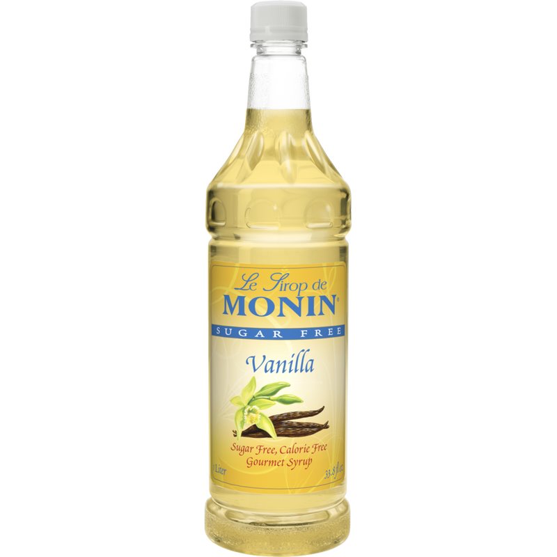Monin Sugar Free Vanilla Syrup 1L thumbnail