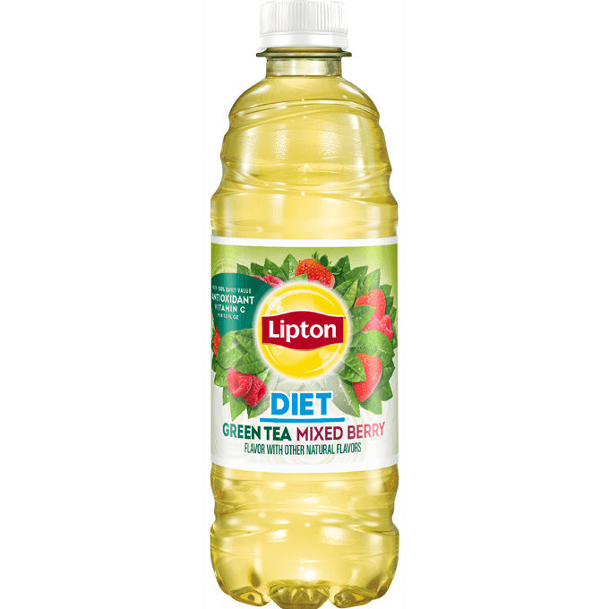 Lipton Diet Green Tea Mixed Berry 16.9oz thumbnail