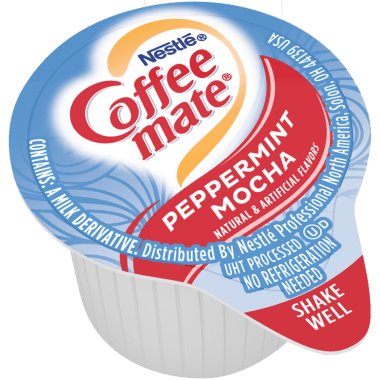 Coffeemate Peppermint Mocha Liquid Cream Cups 50ct thumbnail