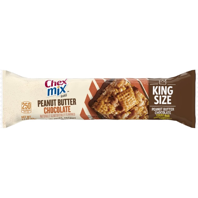 Chex Mix Bar Peanut Butter Chocolate King Size 2.2oz thumbnail