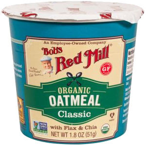 Bob's Red Mill Oatmeal Cups 1.8oz thumbnail