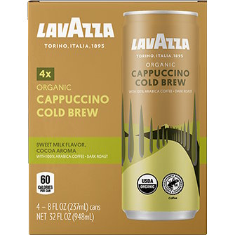 Lavazza Organic Cappuccino Cold Brew 8oz thumbnail