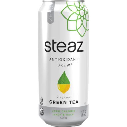 Steaz Organic Green Tea Half n Half 16oz thumbnail