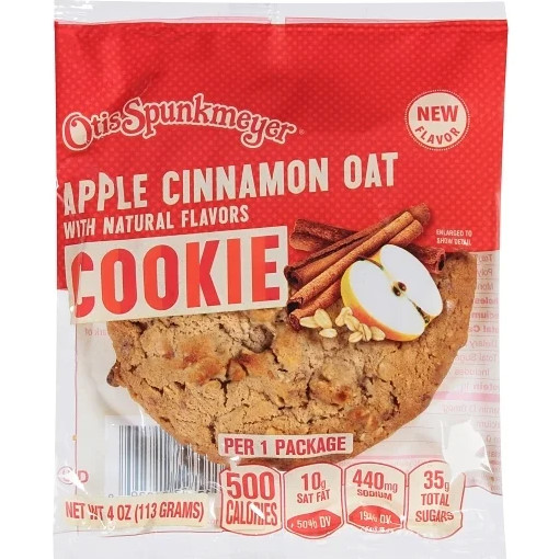 Otis Spunkmeyer Apple Cinnamon Oat Cookie 4oz thumbnail