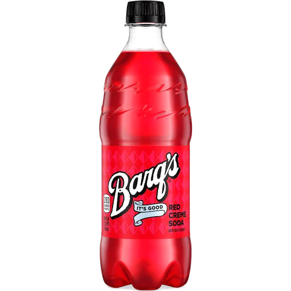 Barqs Red Cream Soda 20oz 24ct thumbnail