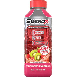 Suerox Electrolyte Strawberry Kiwi Punch 21.3oz thumbnail