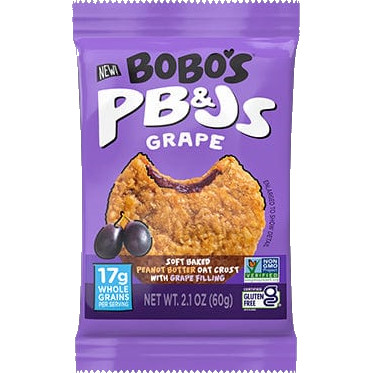 Bobo Bar PB&J Grape 2.1oz thumbnail