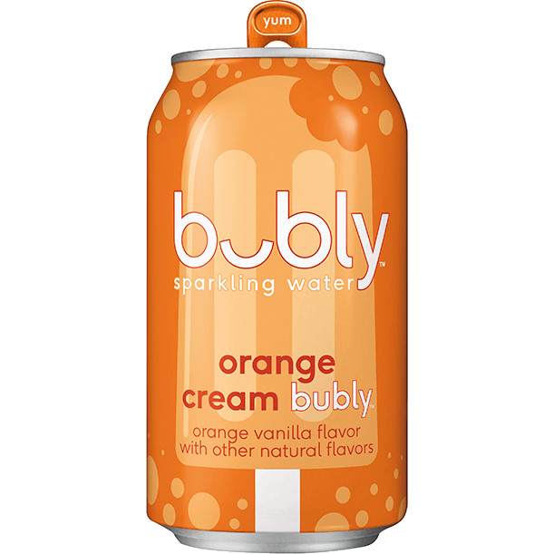 Bubly Orange Cream 24/12oz thumbnail