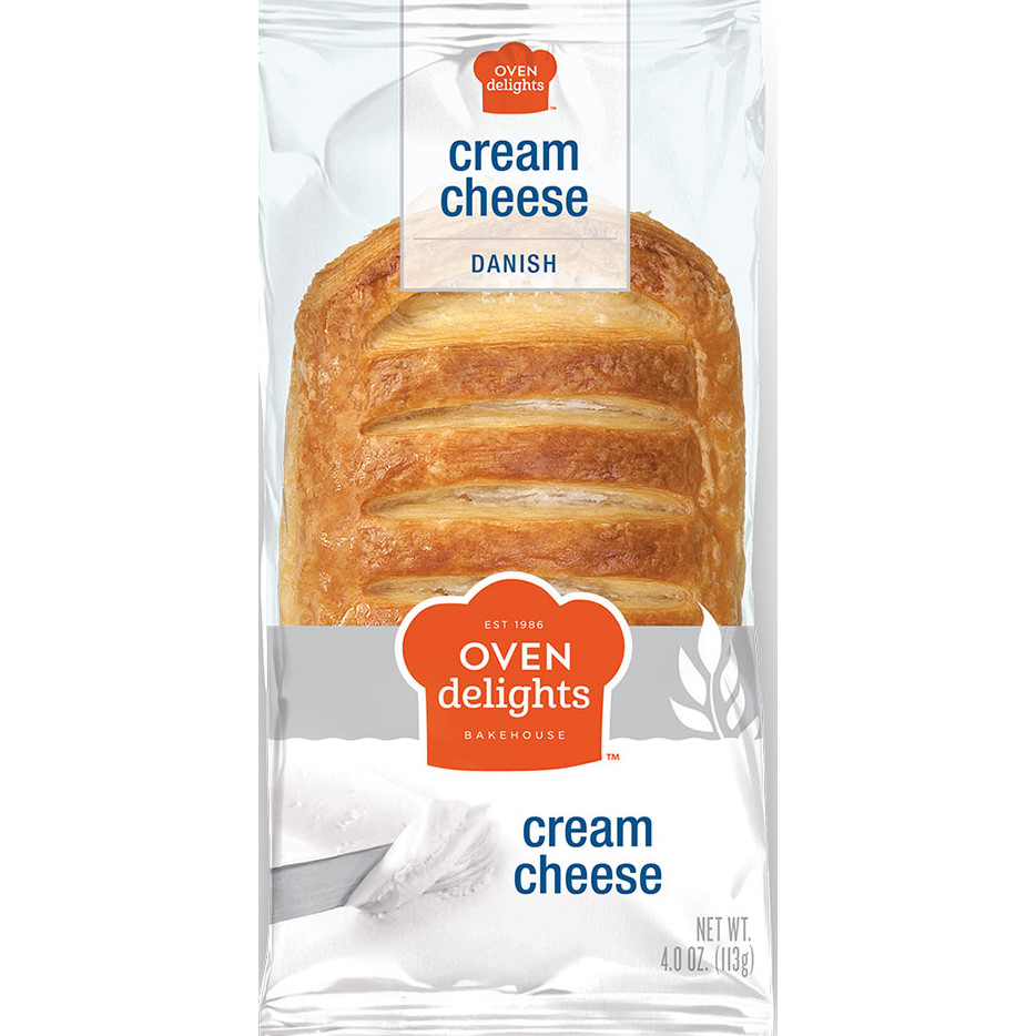 Oven Delights Cream Cheese Danish 4oz thumbnail