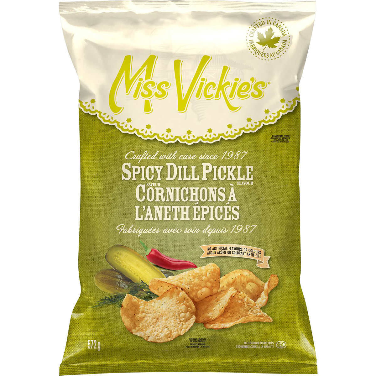 Miss Vickies Spicy Dill Pickle thumbnail