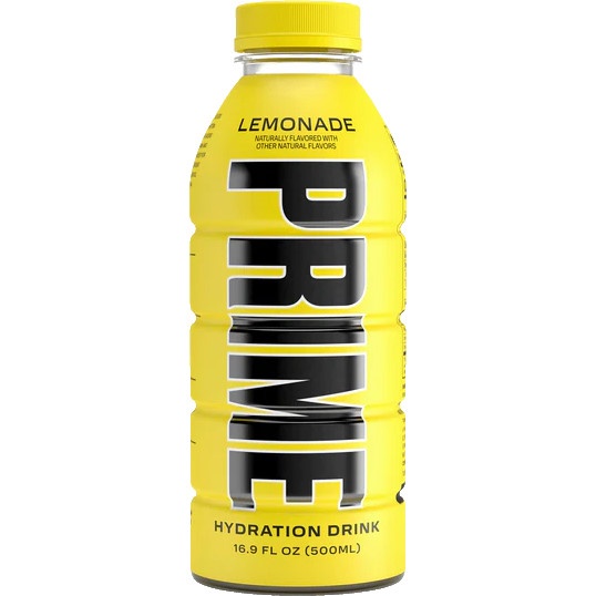 Prime Hydration Lemonade 16.9oz thumbnail