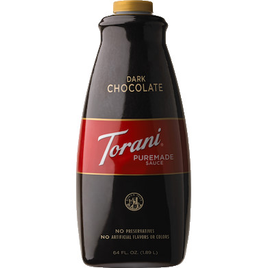 Torani Dark Chocolate Sauce 64oz thumbnail