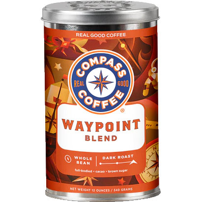 Compass Coffee Waypoint Ground 12oz Tin thumbnail