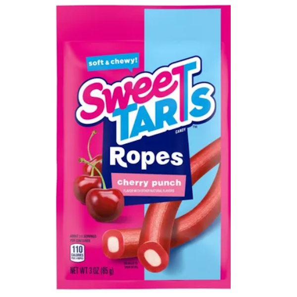 Sweet Tarts Ropes 5oz thumbnail