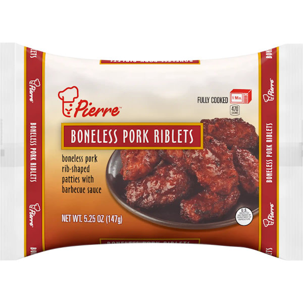 Pierre BBQ Pork Riblets 5.25oz thumbnail