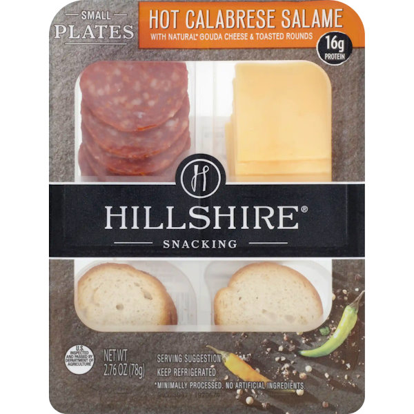 Hillshire Snacking Cheese Calabrese Small Plate thumbnail