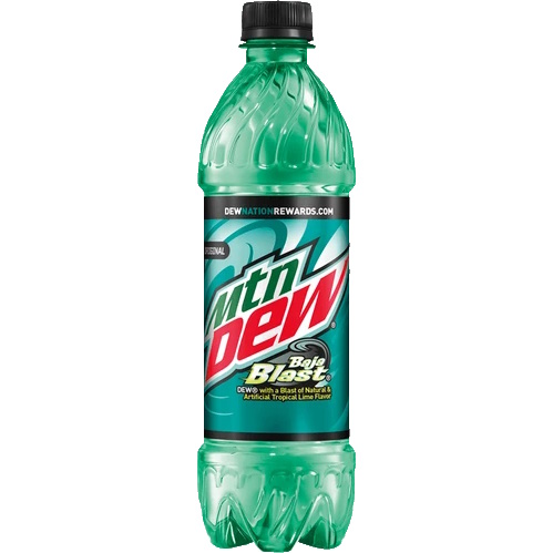 Mountain Dew Zero Baja Blast 16.9oz thumbnail