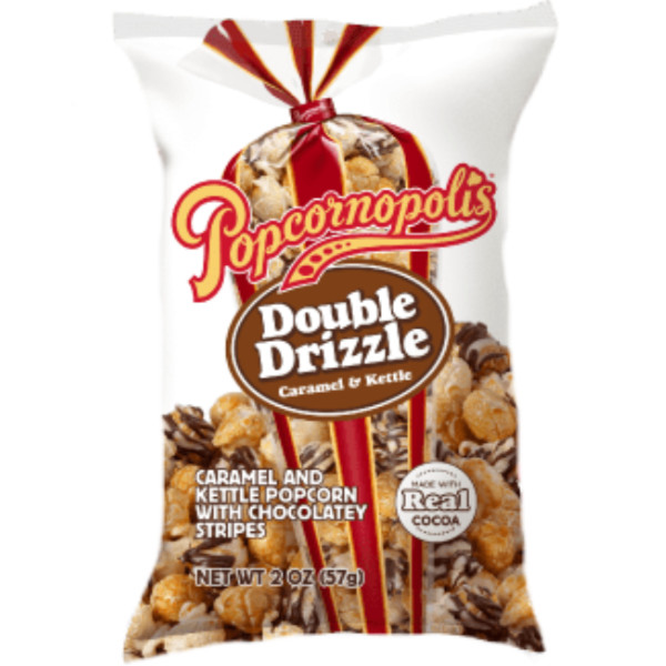 Popcornopolis Double Drizzle Popcorn 2oz thumbnail