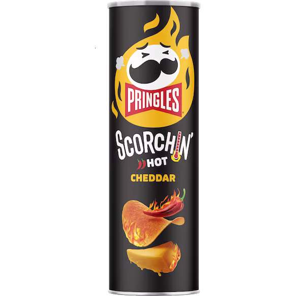 Pringles Scorchin' Cheddar 5.5oz thumbnail