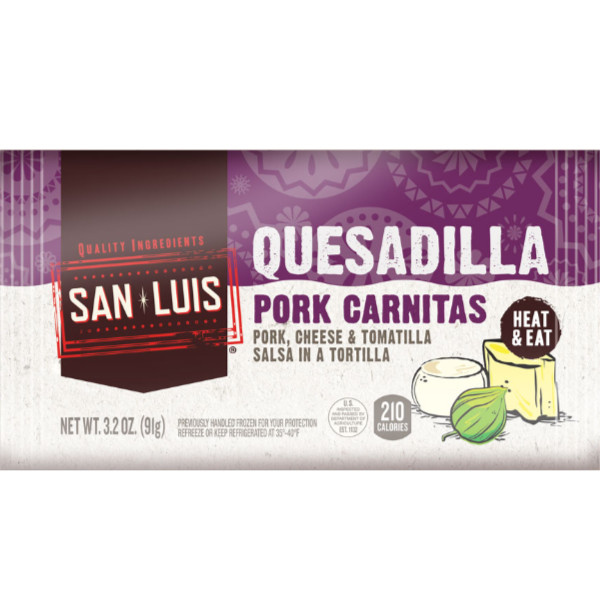 San Luis Quesadilla Pork Carnitas thumbnail