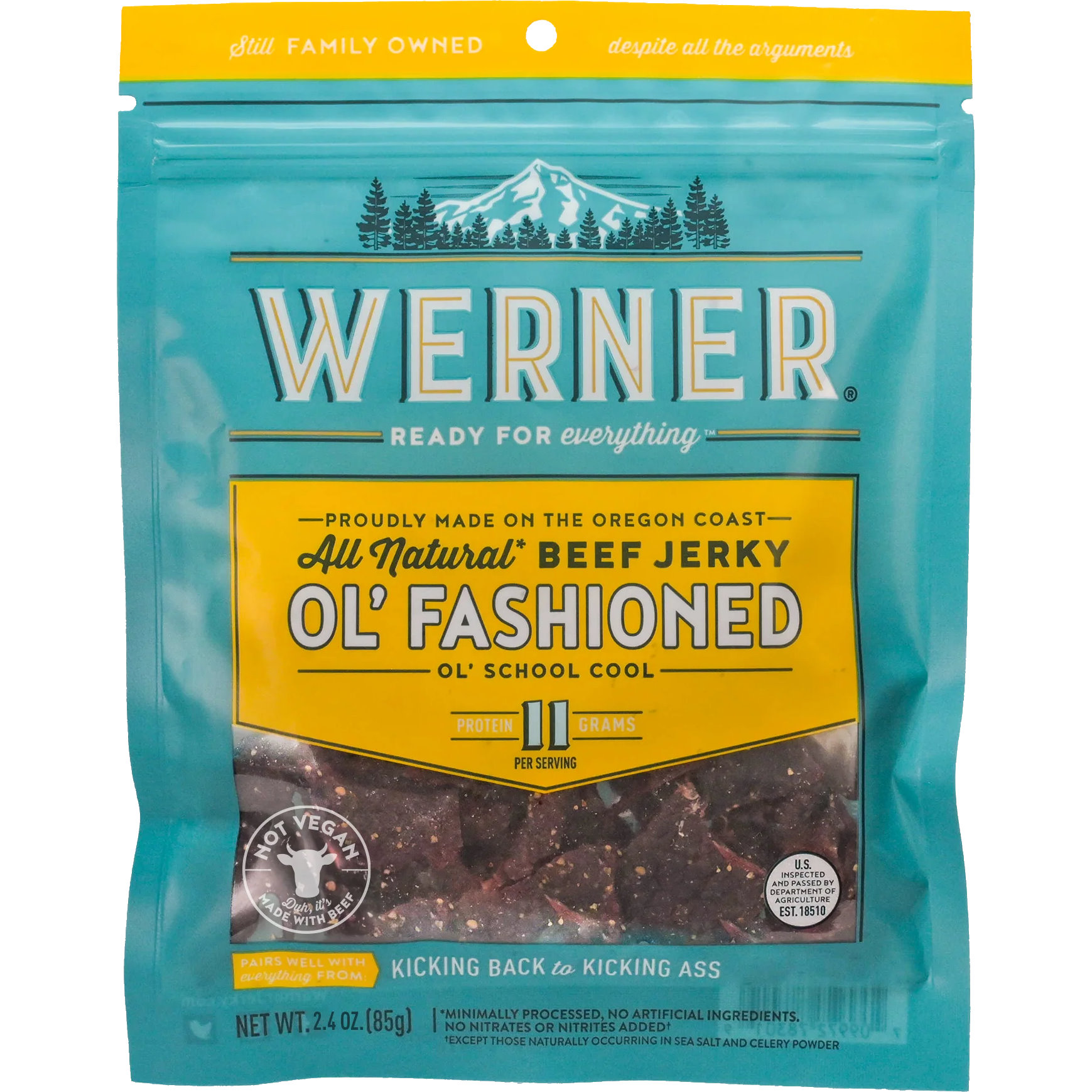 Wenrer's Old Fashioned Jerky 3oz thumbnail