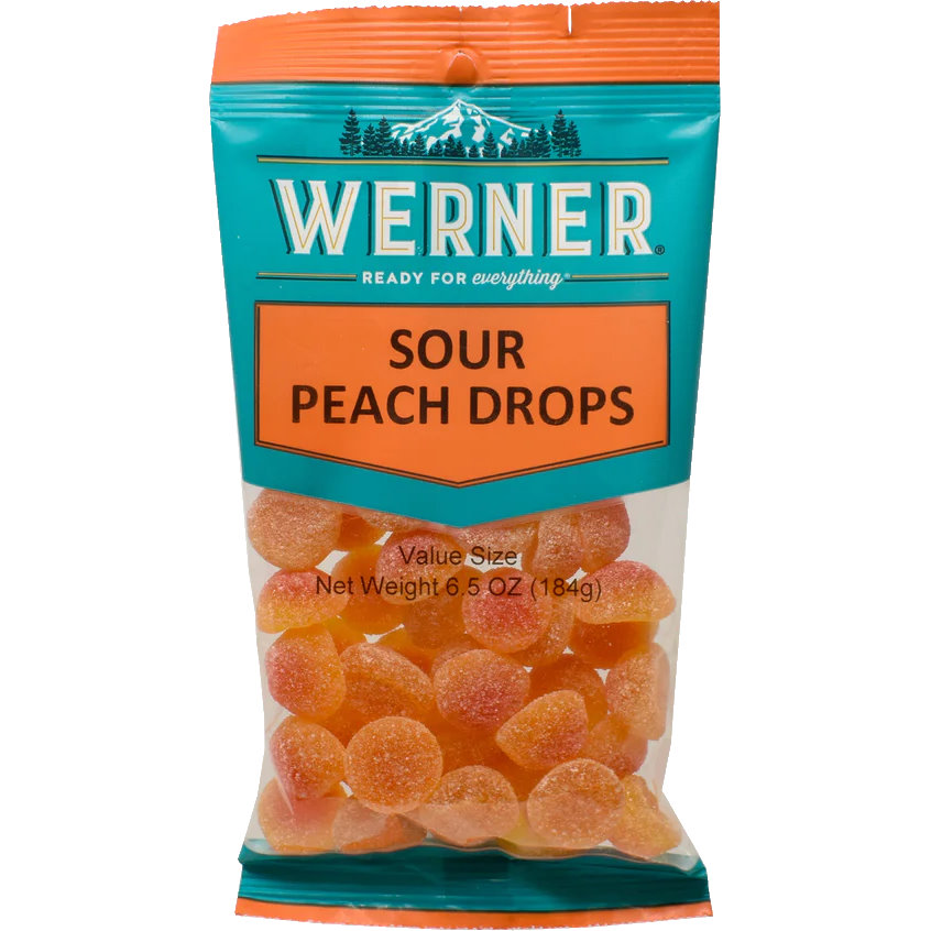 Wenrer's Sour Peach Drops thumbnail