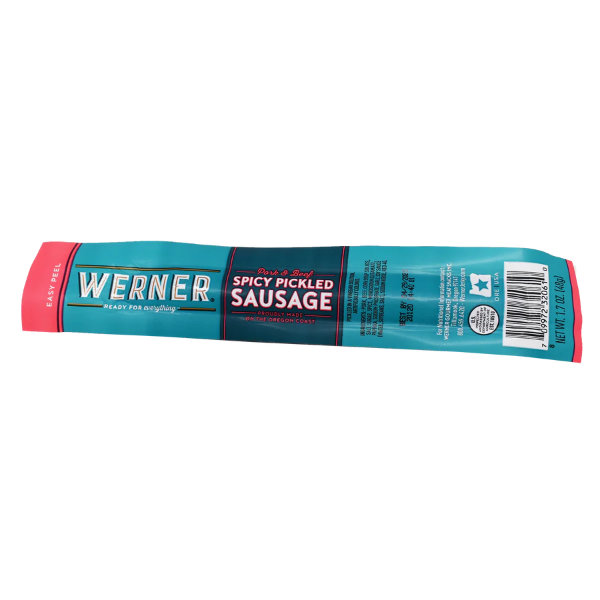 Wenrer's Spicy Pickled Sausage 1.5oz thumbnail