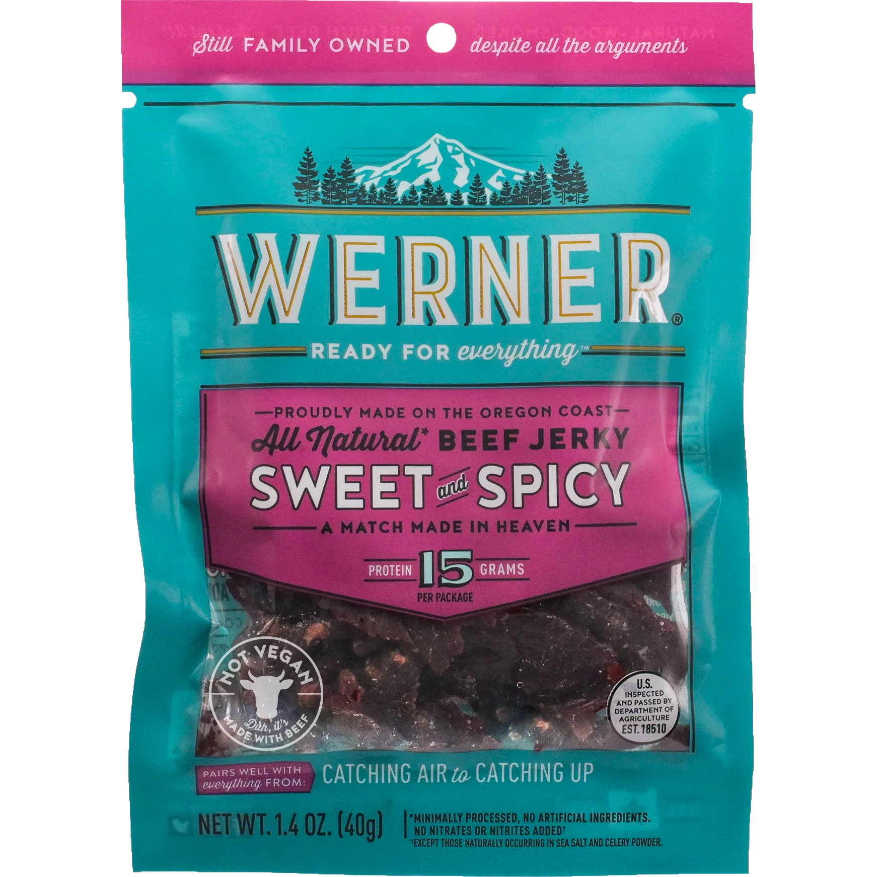 Werner's Sweet & Spicy 1.4oz thumbnail