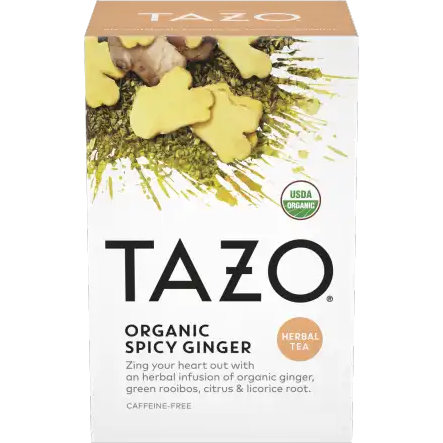 Tazo Organic Spicy Ginger Tea Bags thumbnail