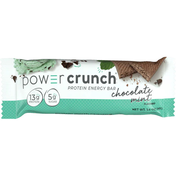 Power Crunch Protein Bar Chocolate Mint 1.4oz thumbnail