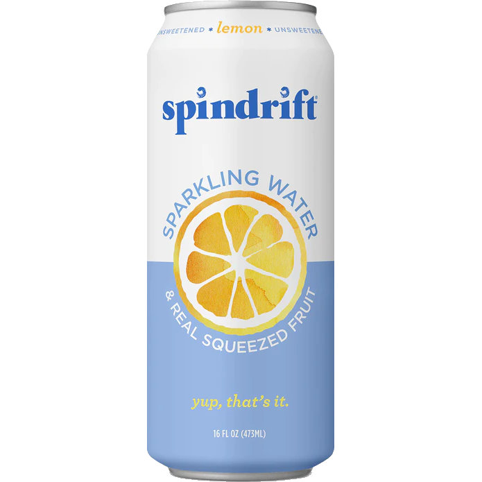 Spindrift Sparkling Water Lemon 16oz 12ct thumbnail