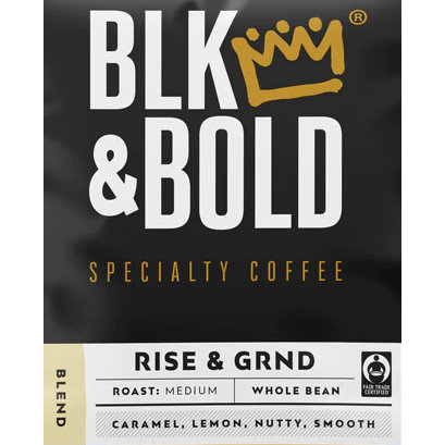 Black & Bold Rise & Grind Whole Bean 5lb thumbnail