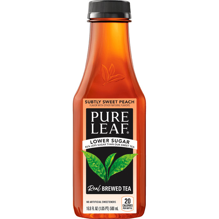 Pure Leaf Subtly Sweet Peach Tea 16.9oz thumbnail