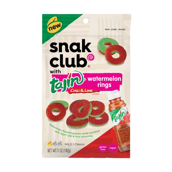 Snak Club Watermelon Tajin Rings 2.25oz thumbnail