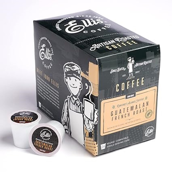 K-Cup Ellis Coffee Guatemalan French Roast Blend Blend thumbnail