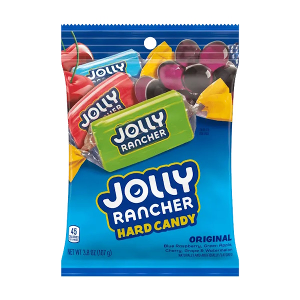 Jolly Rancher Assorted Peg Bag 7oz thumbnail