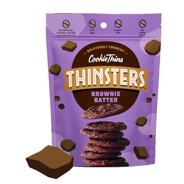 Thinsters Brownie Thin Cookies 4oz thumbnail