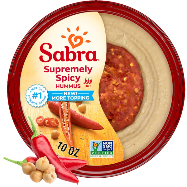 Sabra Hummus Supremely Spicy Red Pepper thumbnail