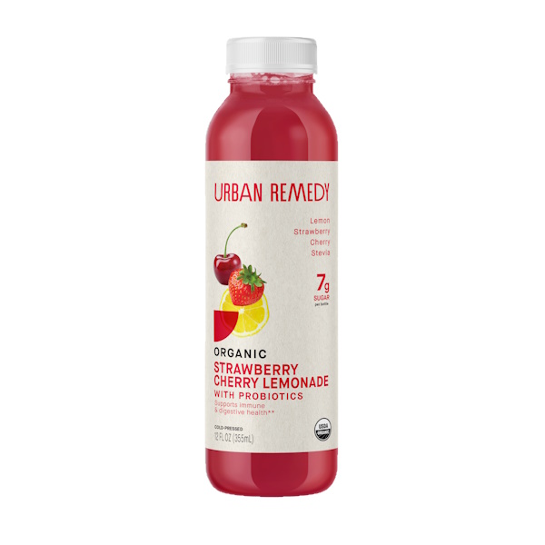 Urban Remedy Cherry Strawberry Lemonade 12oz thumbnail