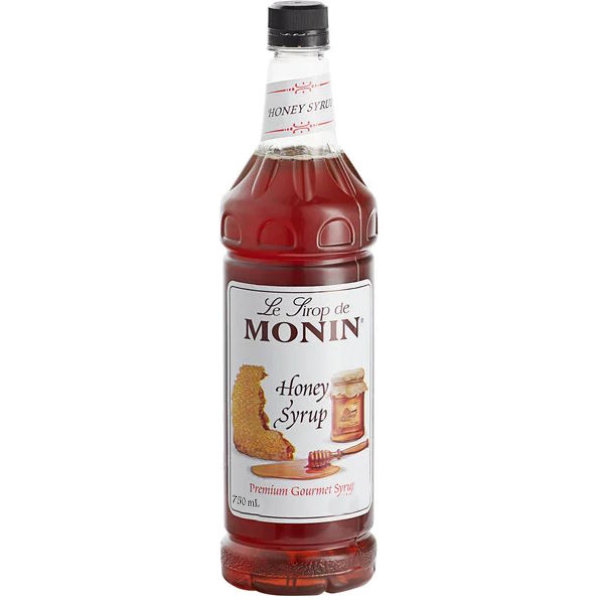 Monin Premium Honey Syrup 750mL thumbnail