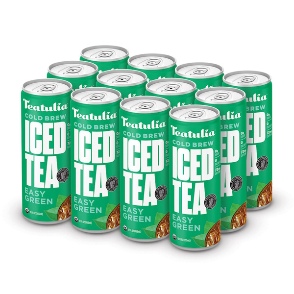 Teatulia Cold Brew Iced Tea Easy Green 12oz thumbnail