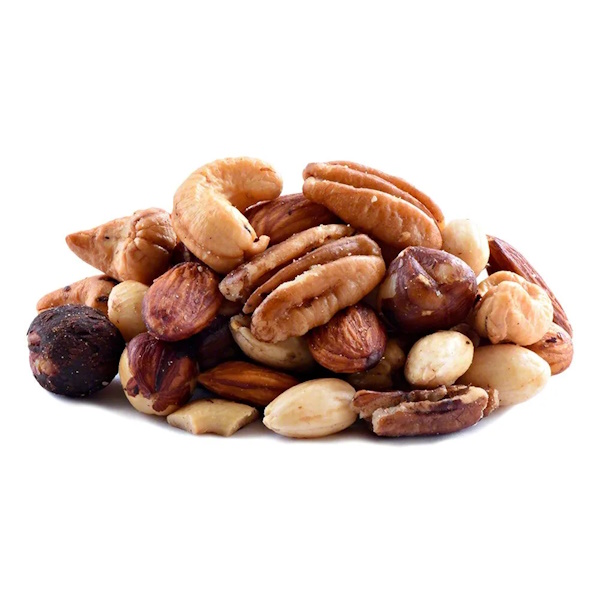 Bulk Roasted Deluxe Unsalted Mixed Nuts 25lb Case thumbnail