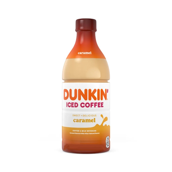 Dunkin Donuts Iced Coffee Caramel 13.7oz thumbnail
